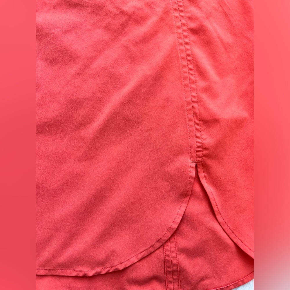 Athleta Orange Vest Tank Top Size medium - Picture 6 of 8